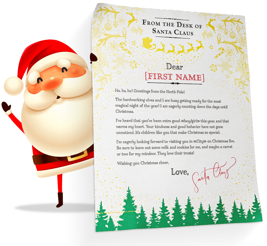 Personalized Letters from Santa Santa Letter Factory